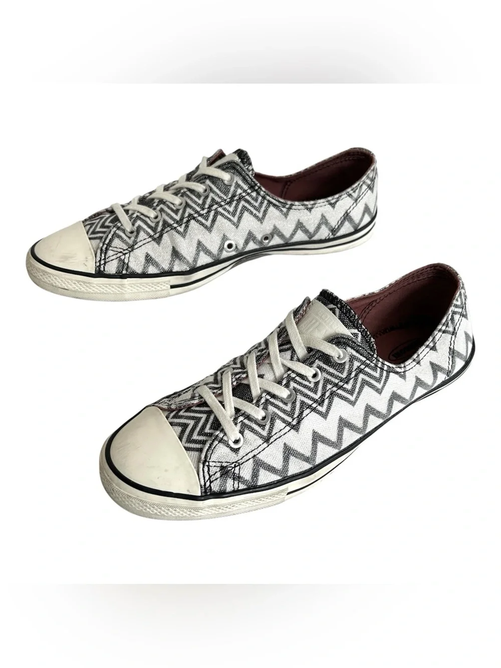 Converse All Star Missoni Chuck Taylor Low Top Sneakers Women's Size 7.5